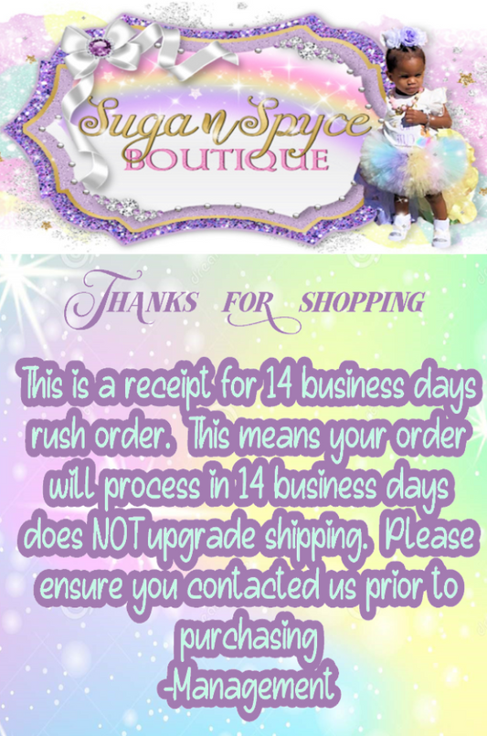 Rush Order
